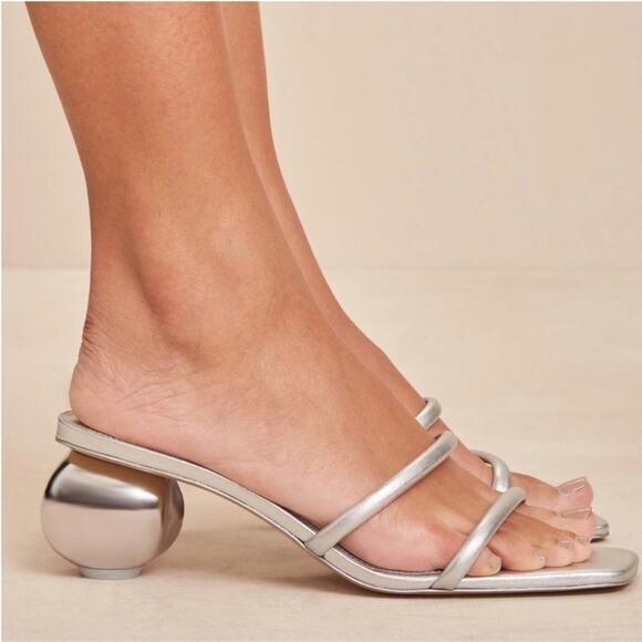 Cult Gaia Leora Leather Mules 39.5 - Picture 4 of 12